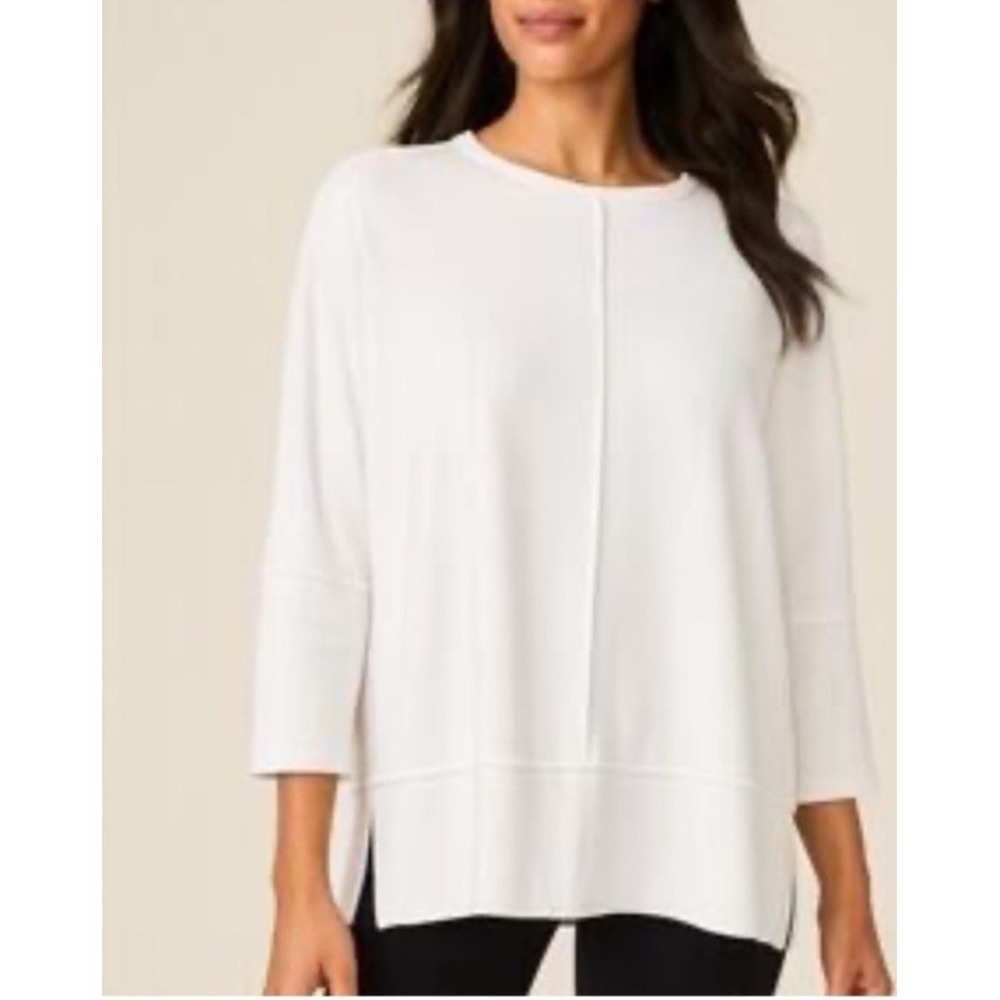 SPANX AirEssentials‎ Perfect Length Dolman Sweatshirt 50171R White Small S